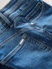 Mid Blue Slim Lift And Shape Jeans - Image 8 of 9
