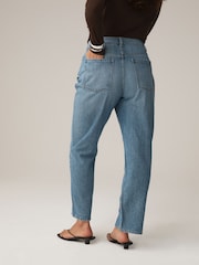 دنيم أزرق فاتح - Hourglass Classic High Rise Straight Jeans - Image 3 of 6