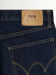 Edwin Blue Rinsed Loose Fit Kurabo Denim Selvage Jeans - Image 4 of 4