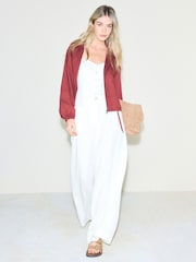 White Button Front Waistcoat - Image 3 of 8