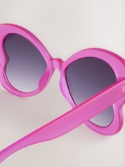 Bright Pink Novelty Butterfly Sunglasses - Image 3 of 3