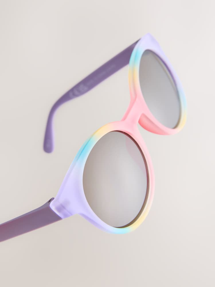 Lilac Purple Round Sunglasses - Image 1 of 4 Lilac Purple Round Sunglasses - Image 1 of 4