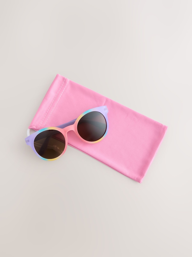 Lilac Purple Round Sunglasses - Image 2 of 4 Lilac Purple Round Sunglasses - Image 2 of 4