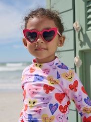 Red Novelty Heart Sunglasses - Image 1 of 1