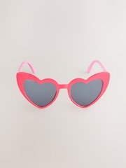 წითელი - Novelty Heart Sunglasses - სურათი 5 7-დან