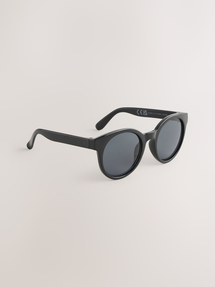 Black Round Sunglasses - Image 3 of 3