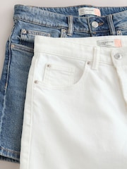 Dark / White Denim Timeless Shorts 2 Pack - Image 5 of 12