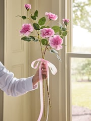 Pink Set of 2 Artificial Flower Stems - Image 1 of 4