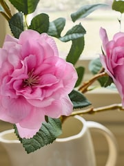 Pink Set of 2 Artificial Flower Stems - Image 3 of 4