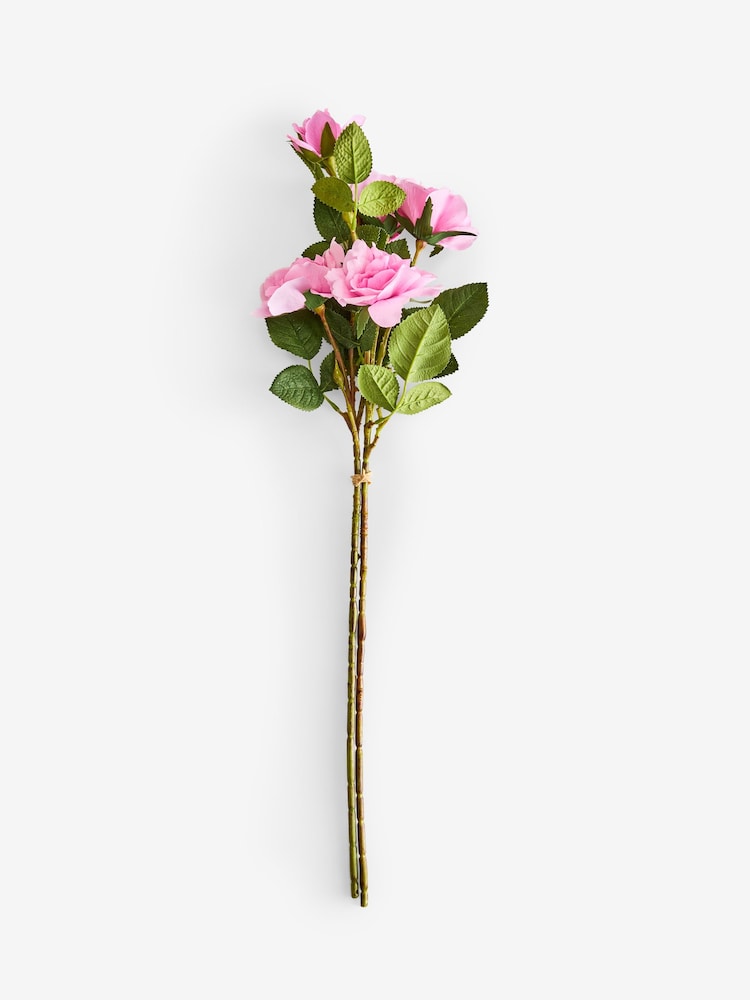 Pink Set of 2 Artificial Flower Stems - Image 4 of 4