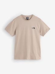 بيج - تي شيرت موديل Simple Dome من The North Face® - صورة 5 من 5