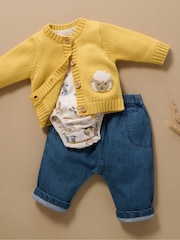 Purebaby Blue Slouchy Chambray Trousers - Image 5 of 5