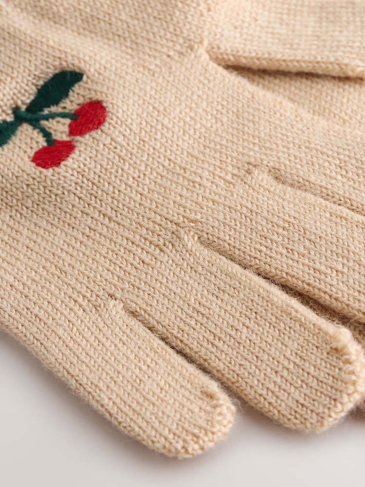 Konges Sløjd Cream 2 Pack Filla Gloves - Image 2 of 3