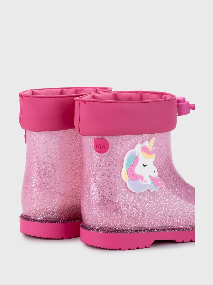 Igor Glitter Unicorn Ankle Wellies - Image 4 of 4 Igor Glitter Unicorn Ankle Wellies - Image 4 of 4