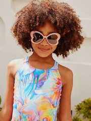 Pink Novelty Butterfly Sunglasses - Image 1 of 2