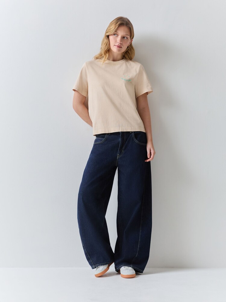 تيشرت بشعار غرافيكي Happy من PS Paul Smith - Image 2 of 5 تيشرت بشعار غرافيكي Happy من PS Paul Smith - Image 2 of 5