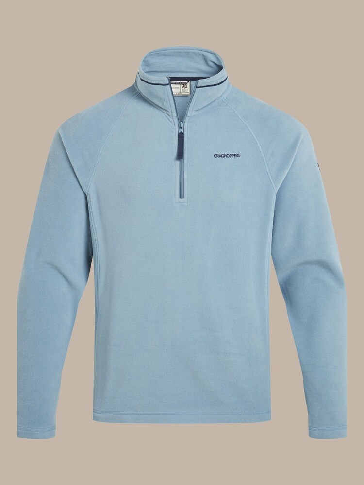 Craghoppers Grey National Trust Corey Haf Zip Fleece - Image 1 of 1