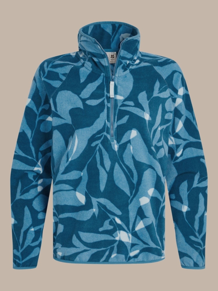 Craghoppers Blue National Trust Reedmace Half Zip Fleece - Image 1 of 1