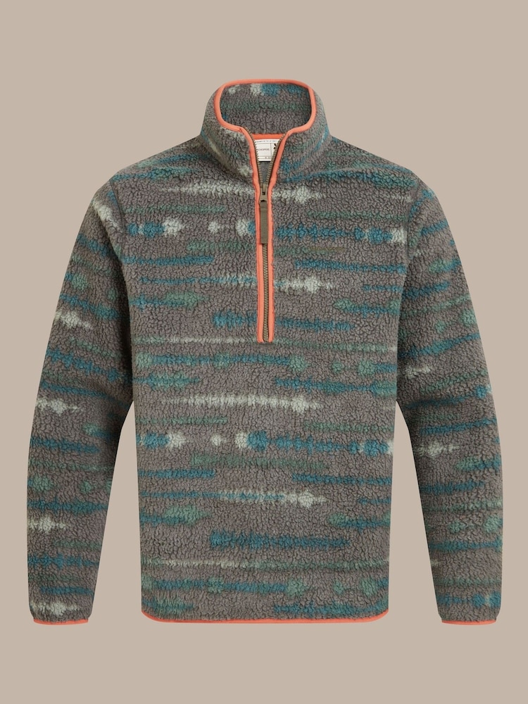 Craghoppers Green National Trust Rawthey Half Zip Fleece - Image 1 of 1 Craghoppers Green National Trust Rawthey Half Zip Fleece - Image 1 of 1