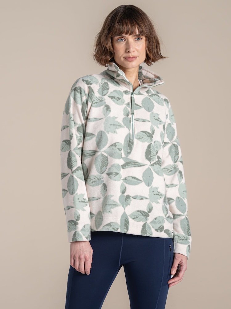 Craghoppers Green Annjela Half Zip Fleece - Image 1 of 6 Craghoppers Green Annjela Half Zip Fleece - Image 1 of 6