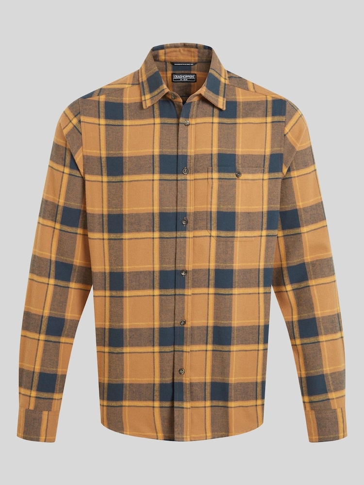 Craghoppers Grey Gable Long Sleeve Shirt - صورة 1 من 4