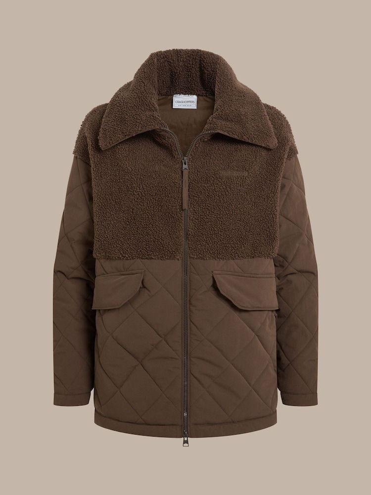 Craghoppers Fairfield Fleece Brown Jacket - Image 1 of 1 Craghoppers Fairfield Fleece Brown Jacket - Image 1 of 1