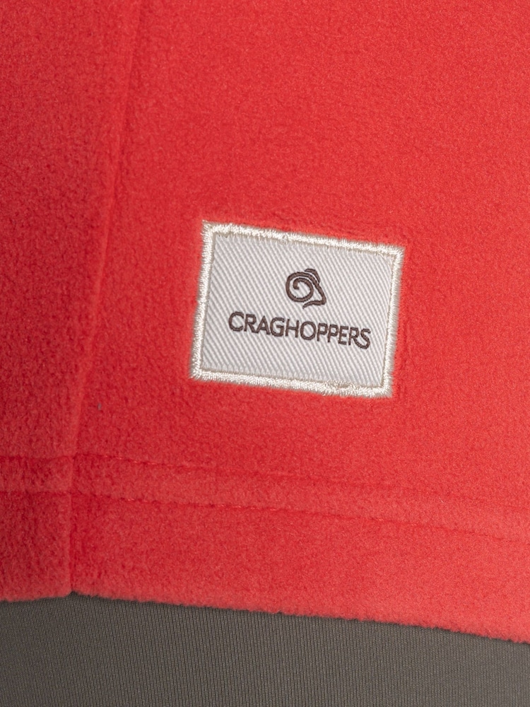 Craghoppers Red Miska Crew Neck Fleece - Image 3 of 3