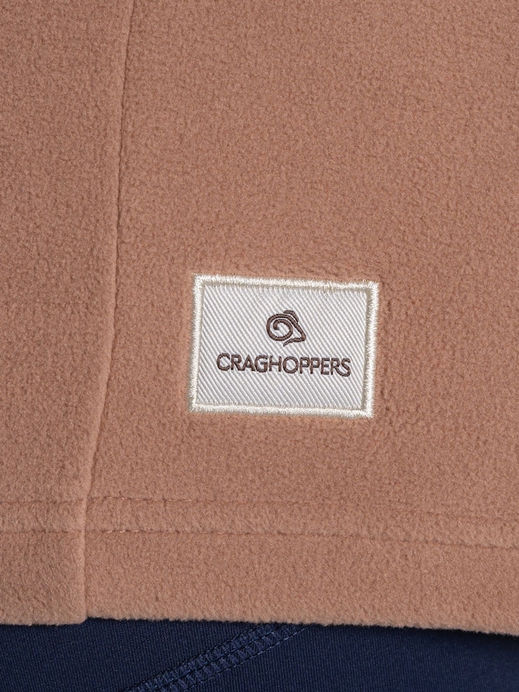 Craghoppers Miska Crew Neck Brown Fleece - Image 3 of 3