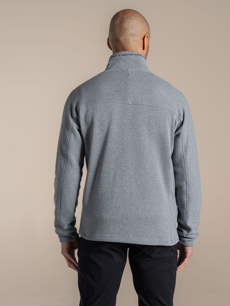 Craghoppers Tatton III Grey Half Zip Fleece - Image 2 of 4