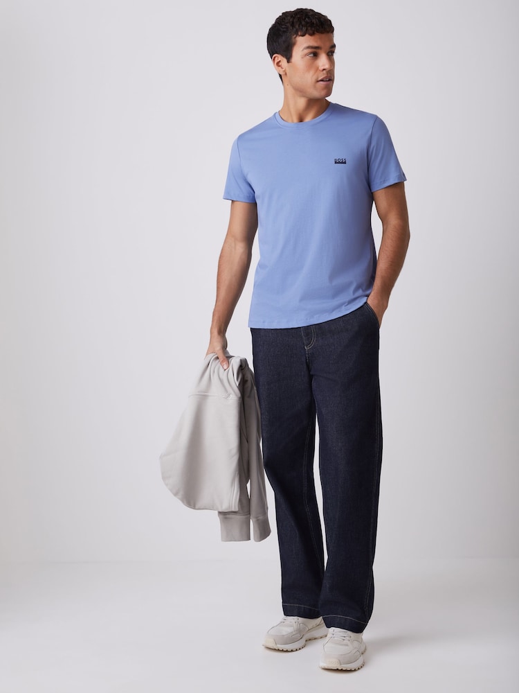 BOSS Blue Regular Fit T-Shirt - Image 2 of 5