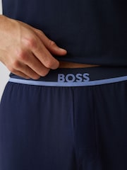 BOSS Blue Logo Regular-Fit Tracksuit - Image 4 of 5