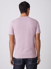 BOSS Light Pink Relaxed Fit Tales Logo T-Shirt - Image 3 of 5