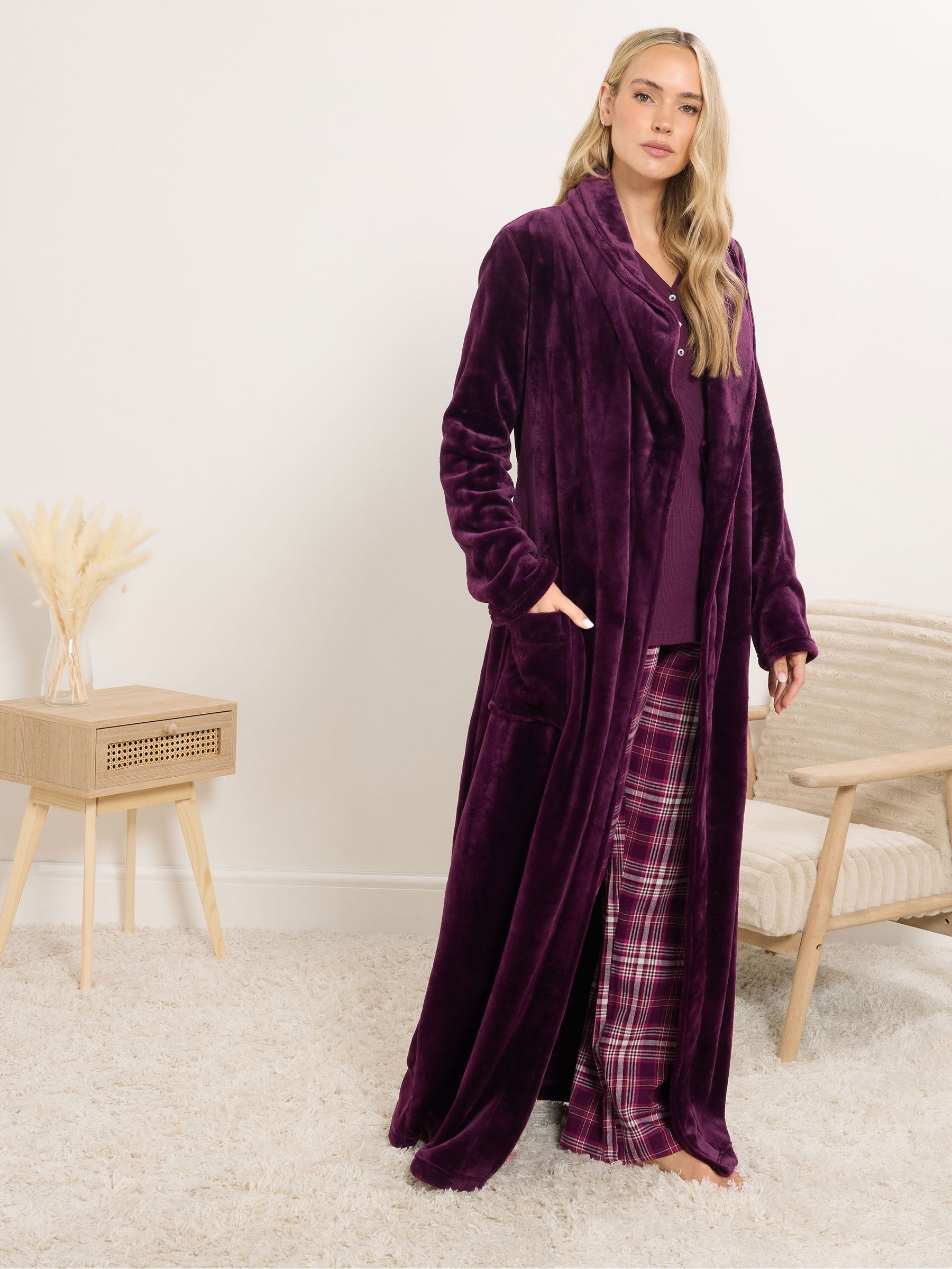 Buy Long Tall Sally Red Long Sleeve Waffle Pyjamas Top from the Next UK ...