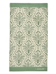 Joules Green Palm Geo Towel - Image 3 of 3