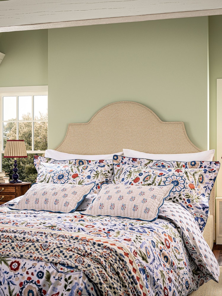 Joules Navy Festival Cushion - Image 2 of 4