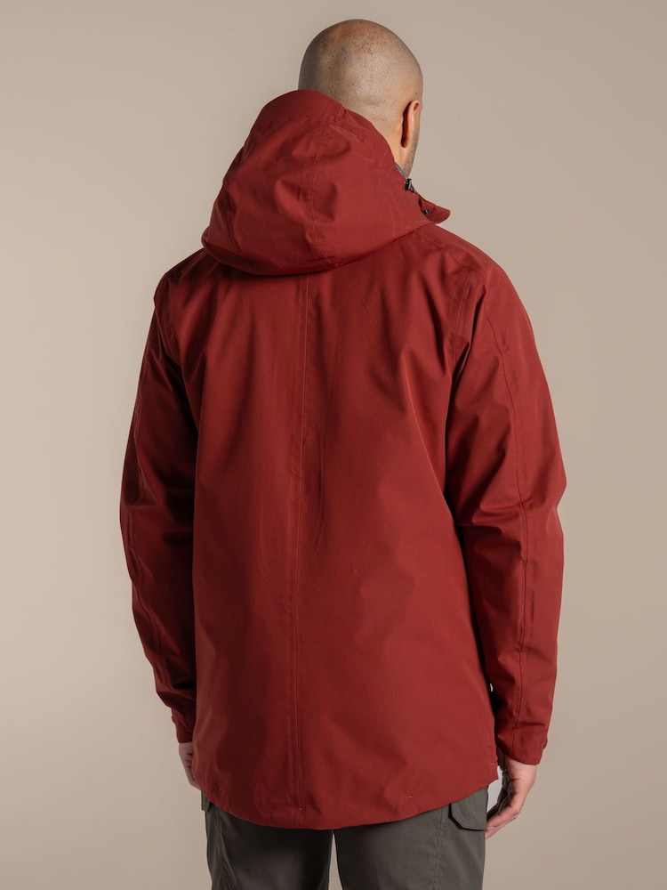 Craghoppers Red Lorton II Waterproof Jacket - Image 2 of 8