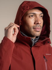Craghoppers Red Lorton II Waterproof Jacket - Image 7 of 8