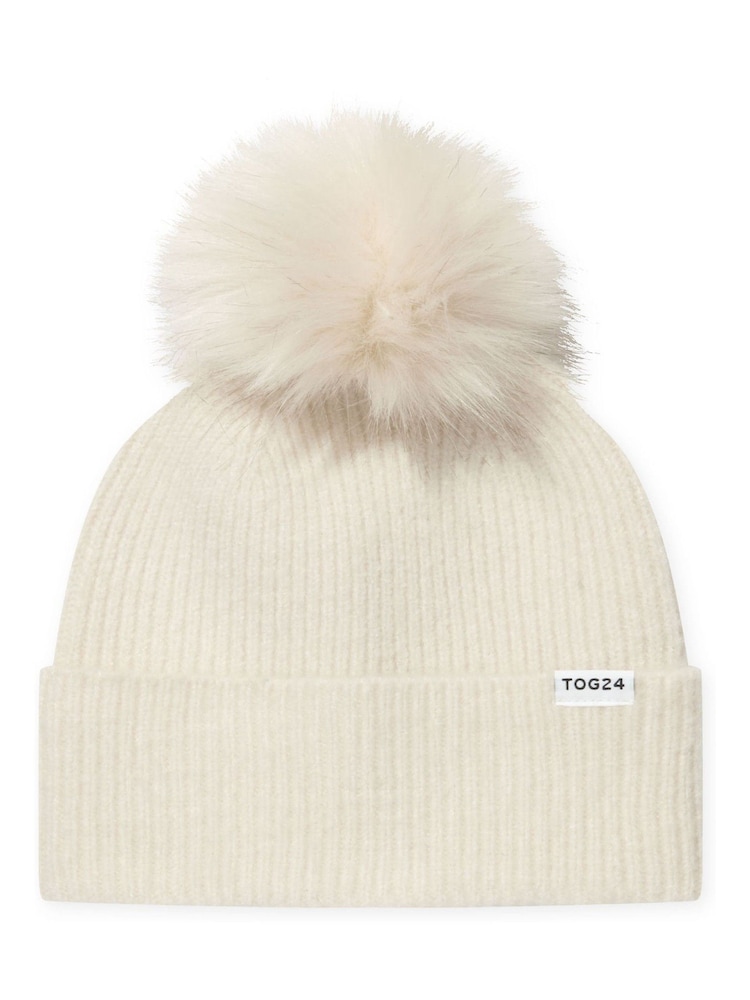 Tog 24 Cream Anya Knitted Hat - Image 1 of 4