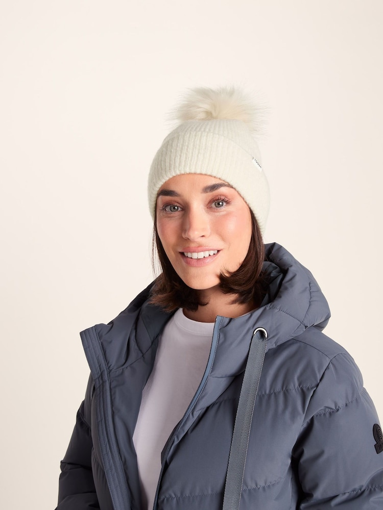 Tog 24 Cream Anya Knitted Hat - Image 2 of 4