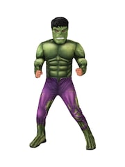 Marvel Green Hulk 3D Muscle Fancy Dress Costume - Image 1 of 1