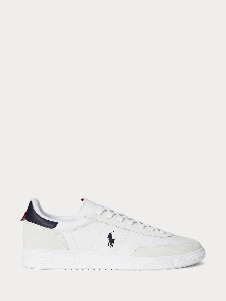 Polo Ralph Lauren Bedford Suede Leather Mix Trainers - Slika 1 iz 4