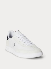 Polo Ralph Lauren Bedford Suede Leather Mix Trainers - Slika 2 iz 4