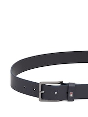 Tommy Hilfiger Blue Enamel Flag Leather Belt - Image 2 of 4