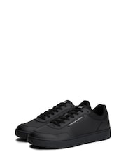 Tommy Hilfiger Black Cleat Basketball Trainers With Leather - Image 3 of 7
