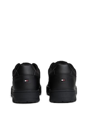 Tommy Hilfiger Black Cleat Basketball Trainers With Leather - Image 4 of 7
