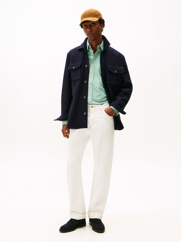 Tommy Hilfiger Blue Suede Derby Shoes - Image 6 of 6 Tommy Hilfiger Blue Suede Derby Shoes - Image 6 of 6