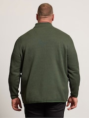 BadRhino Big & Tall Green Textured Full Zip Jacket - Image 2 of 7