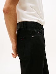 Tommy Jeans Black Otis Overdyed Black Straight Leg Jeans - Image 3 of 5