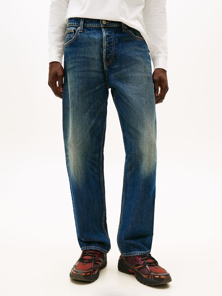 Tommy Jeans Blue Sonny Regular Tapered Leg Jeans - Image 1 of 5 Tommy Jeans Blue Sonny Regular Tapered Leg Jeans - Image 1 of 5