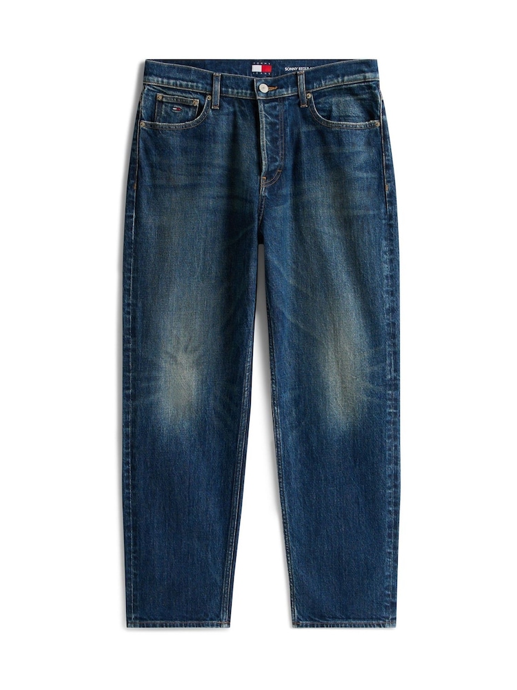 Tommy Jeans Blue Sonny Regular Tapered Leg Jeans - Image 5 of 5 Tommy Jeans Blue Sonny Regular Tapered Leg Jeans - Image 5 of 5